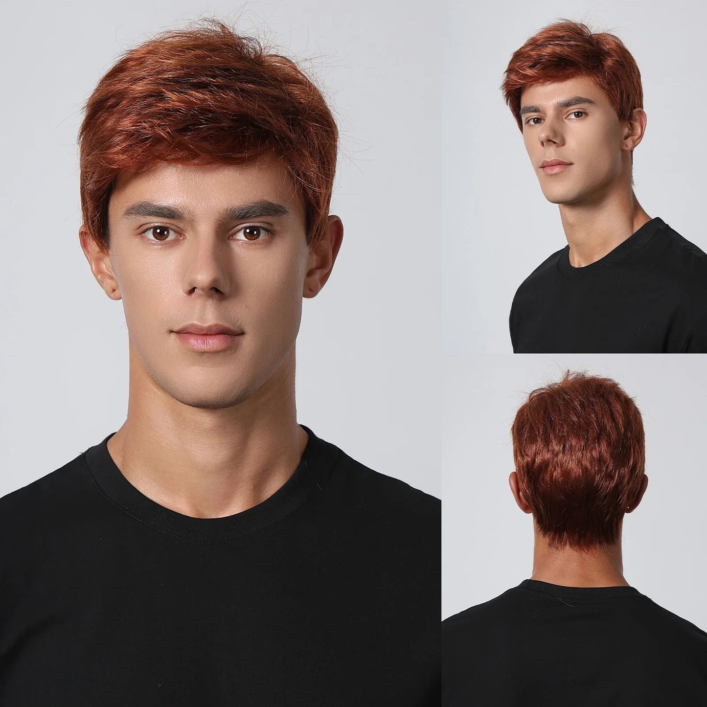 Lace Wig Masculino Fibra Premium