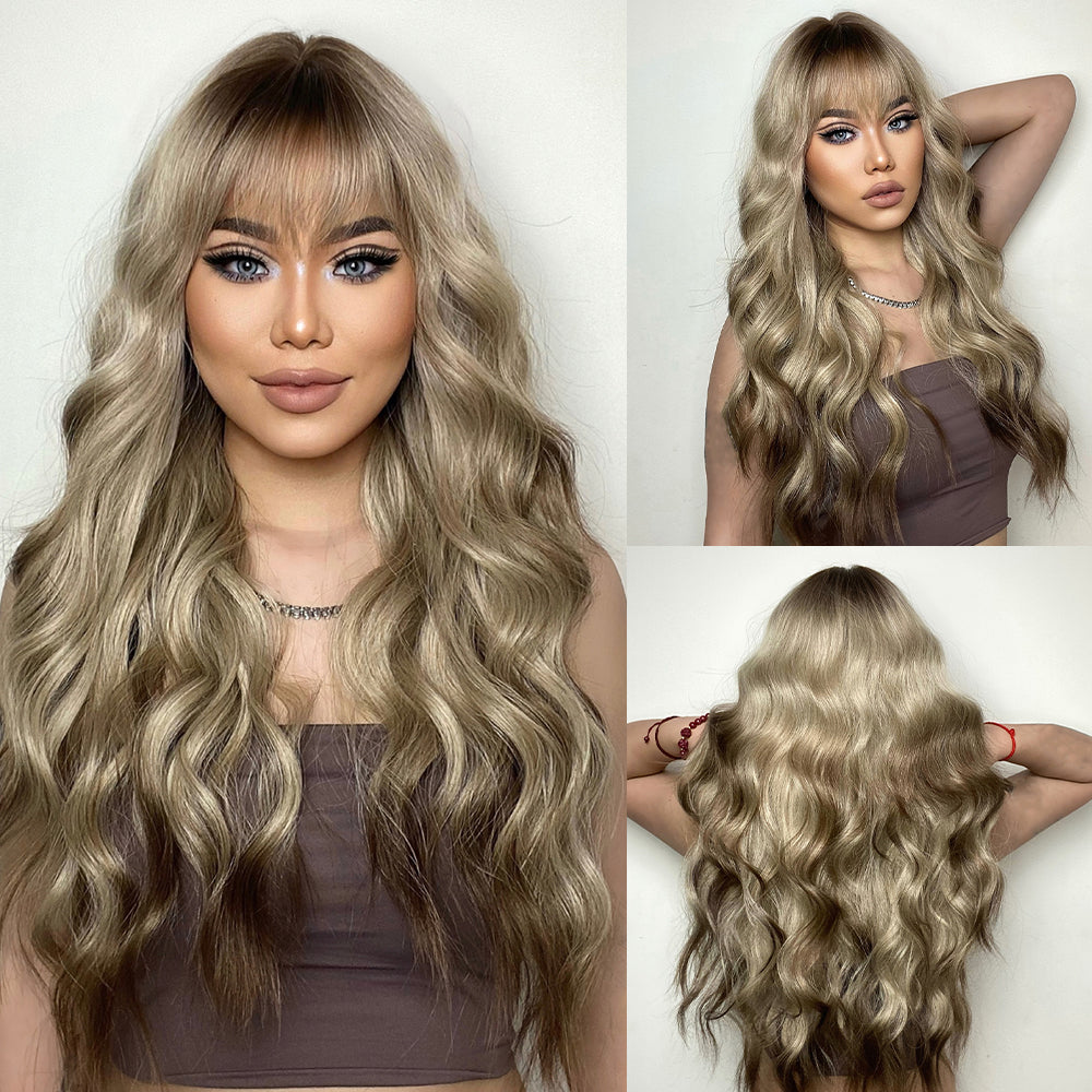 Lace Wig Sheila com Franja 65cm