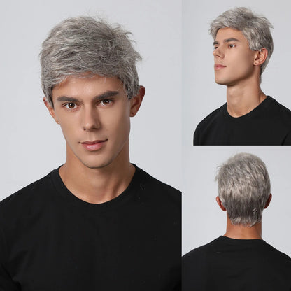 Lace Wig Masculino Fibra Premium