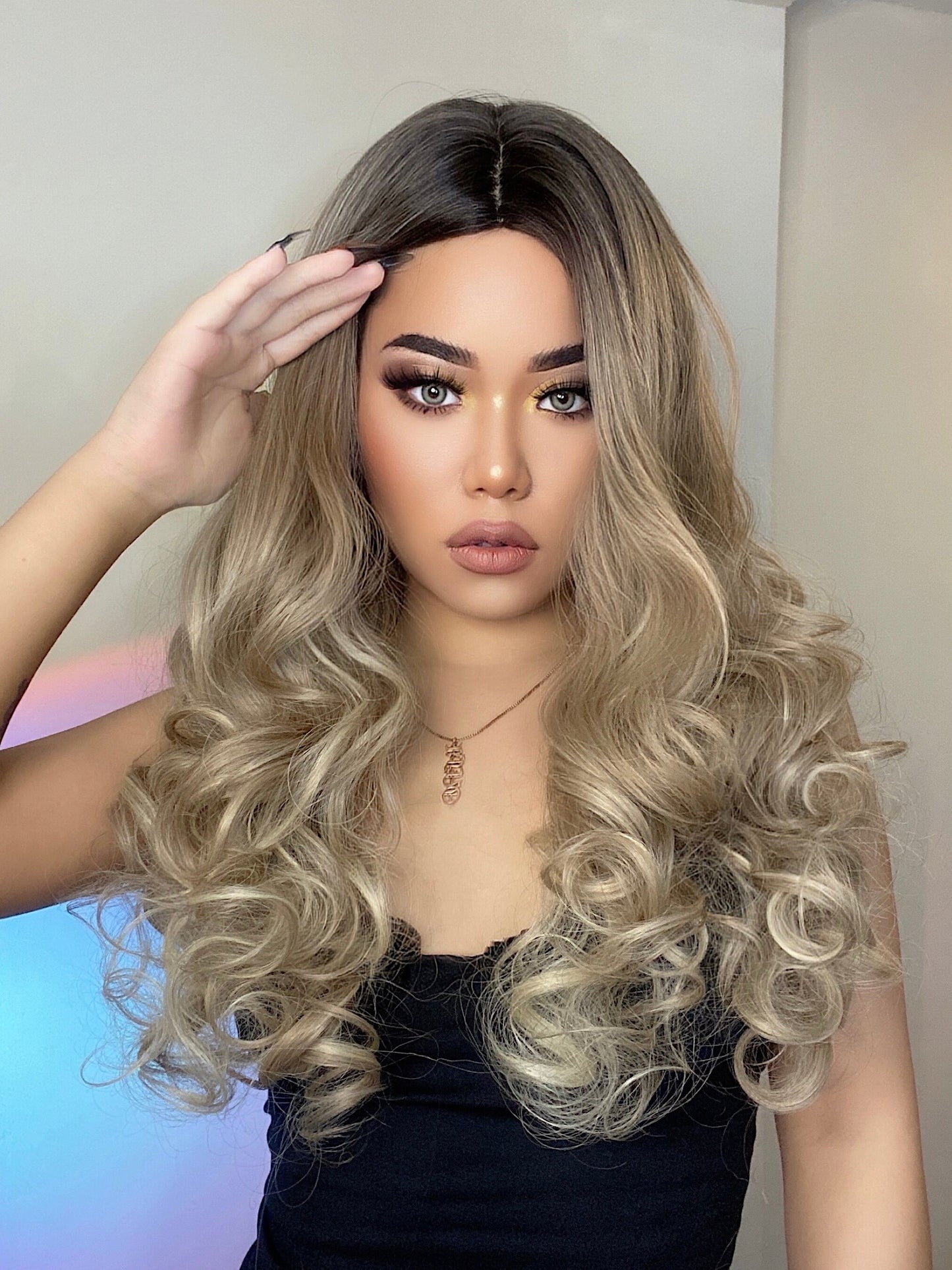 Lace Wig Emilly Fibra Premium 65cm