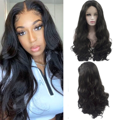 Lace Front Louise Fibra Premium Ondulada 65cm