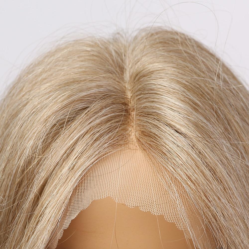 Lace Front Original Loiro Acinzentado 60cm