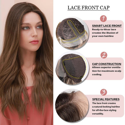 Lace Front Original Marrom 60cm