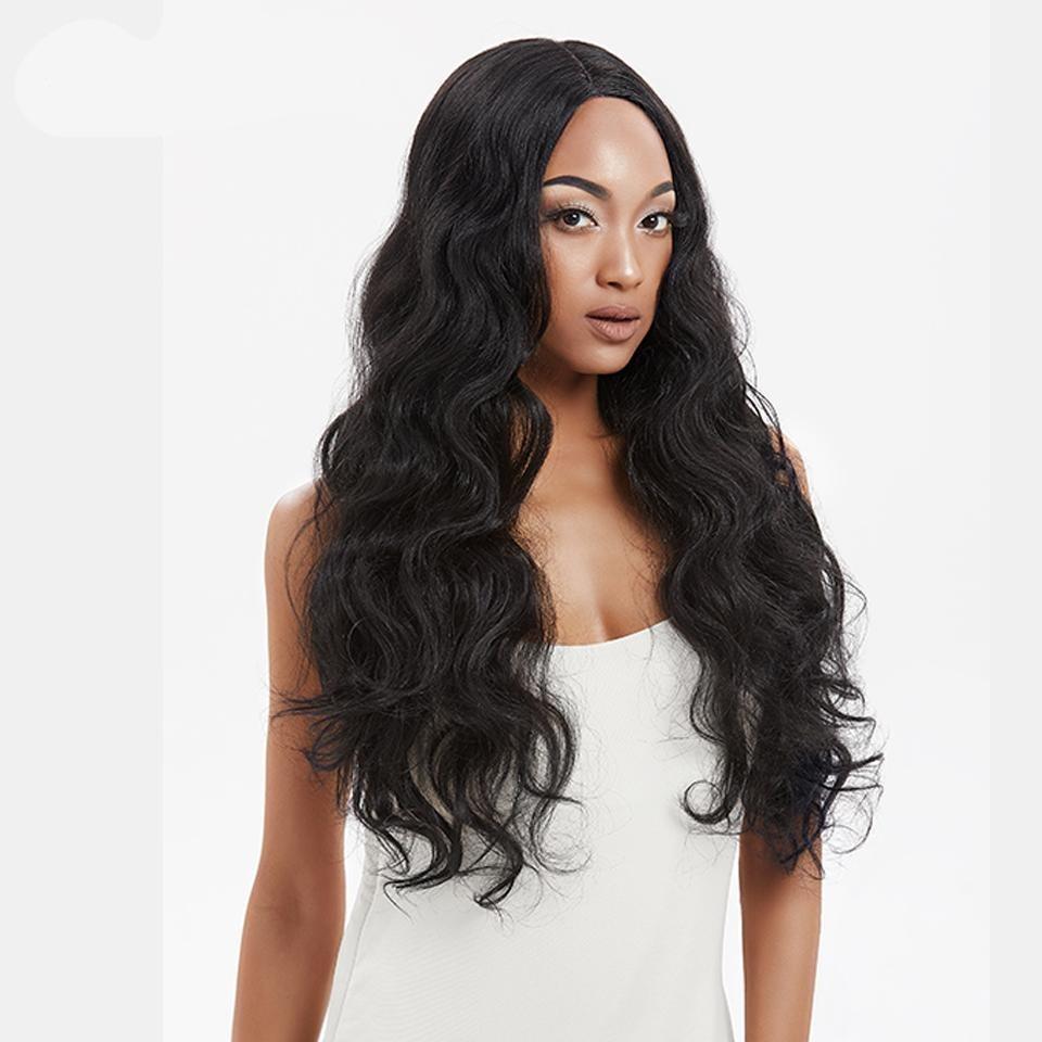 Lace Front Original Preta Ondulada 75cm