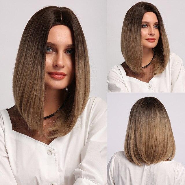 Lace Wig Yasmim Alta Resistência 45cm