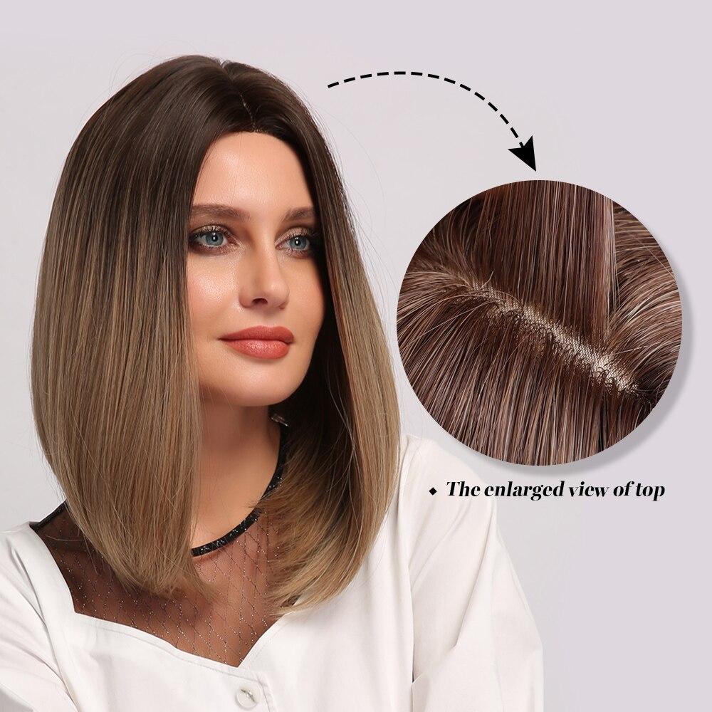 Lace Wig Yasmim Alta Resistência 45cm