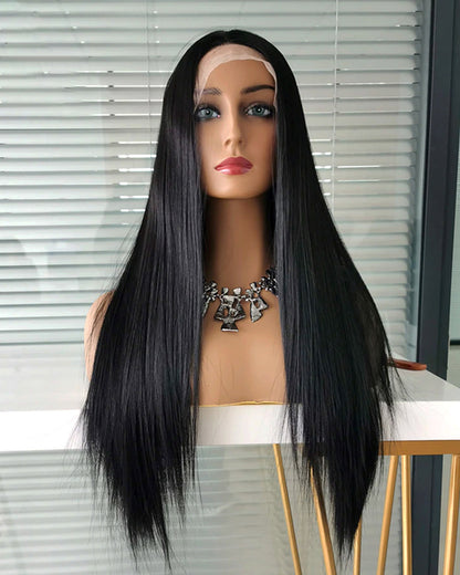 Lace Front Alessia Fibra Premium Lisa 65cm