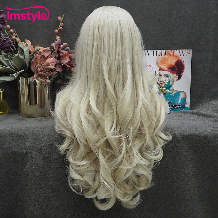 Lace Front Ângela Fibra Premium 65cm