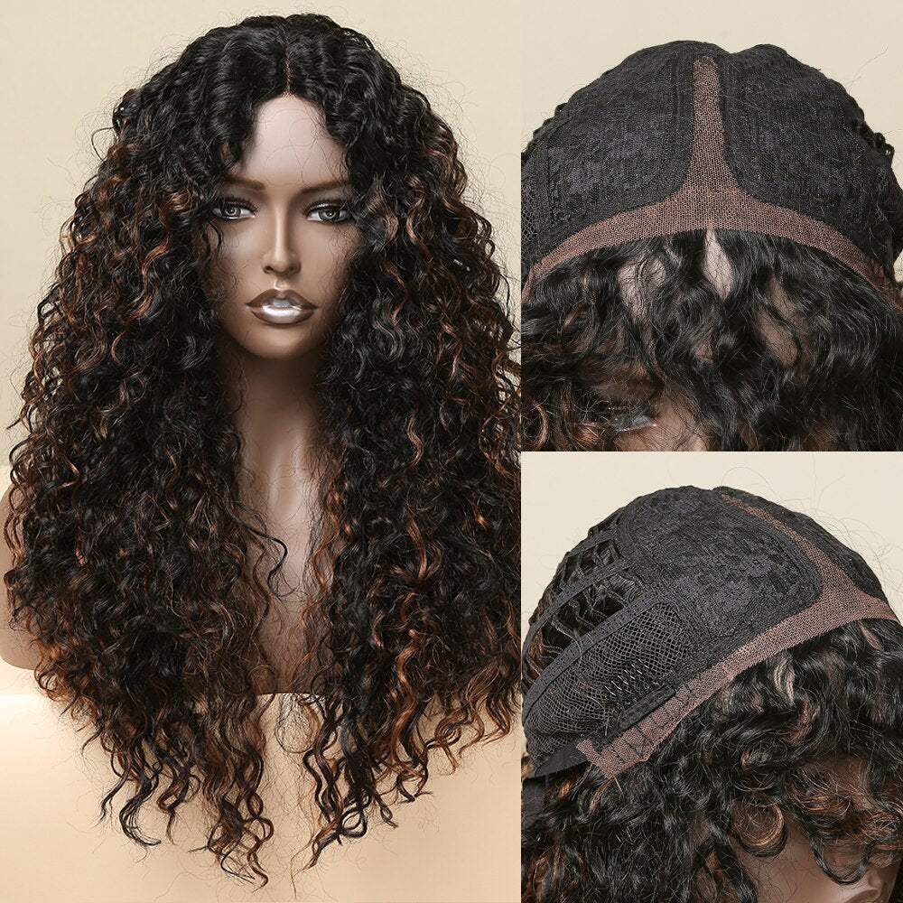 Lace Front Joana Fibra Premium Encaracolada 65cm