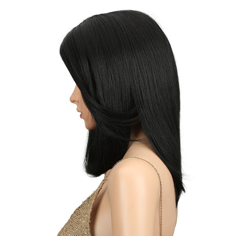 Wig Hair Preta 45cm